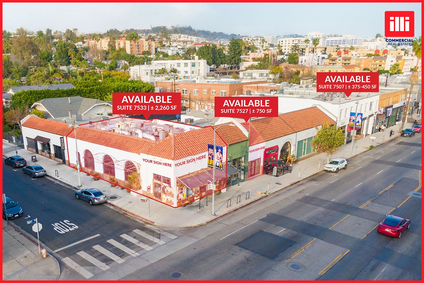 7507-7533 W Sunset Blvd, Los Angeles, CA to rent Building Photo- Image 1 of 10