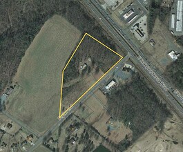 319 Plyler Rd, Indian Trail, NC - aerial  map view