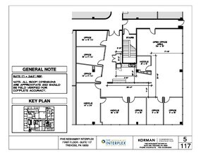 5 Neshaminy Interplex, Trevose, PA for rent Floor Plan- Image 1 of 3