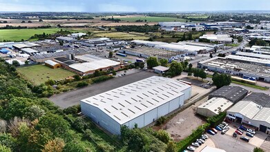 6-9 Rollesby Rd, Kings Lynn, NFK - AERIAL  map view