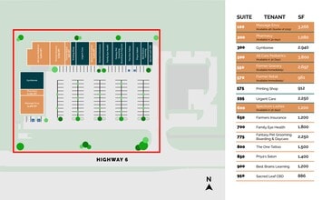 5201 Hwy 6, Missouri City, TX to rent Site Plan- Image 1 of 1