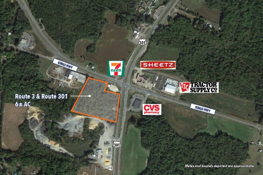 Rt 3 And Rt 301, King George, VA for sale - Building Photo - Image 1 of 1