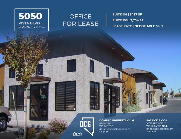 5050 Vista Blvd, Sparks, NV for rent - Building Photo - Image 1 of 3