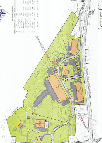 Jamesburg-Perrineville Rd, Monroe Township, NJ for sale - Site Plan - Image 1 of 1