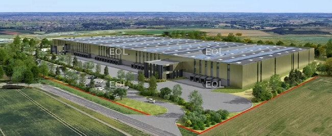Location Entrepôt 34 541 m²