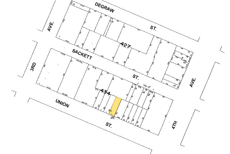 639 Union St, Brooklyn, NY for sale - Plat Map - Image 2 of 3