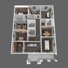 25201 FM 2978 Rd, Tomball, TX to rent Floor Plan- Image 1 of 2