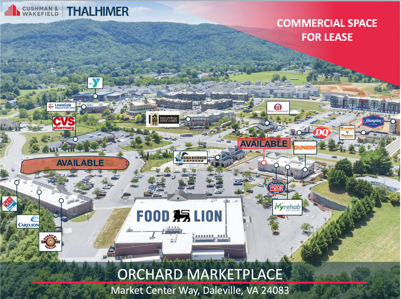 Market Center Way-Tract D, Daleville, VA for rent - Building Photo - Image 1 of 3