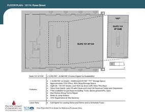 151 N Rose St, Escondido, CA for rent Floor Plan- Image 1 of 1