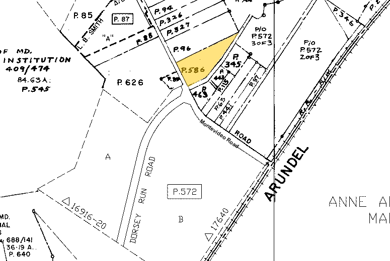 7525 Montevideo Rd, Jessup, MD for sale - Plat Map - Image 2 of 2