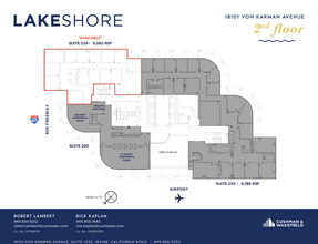 18101 Von Karman Ave, Irvine, CA for rent Floor Plan- Image 1 of 3