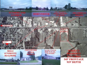 N Hwy 69, Frontenac, KS - aerial  map view