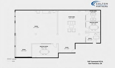 148 Townsend St, San Francisco, CA for rent Floor Plan- Image 1 of 1