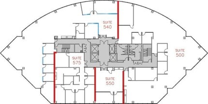 4660 La Jolla Village Dr, San Diego, CA to rent Floor Plan- Image 1 of 1