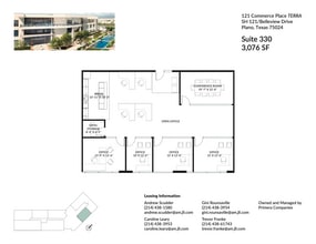 8560 Belleview Dr, Plano, TX to rent Floor Plan- Image 1 of 2