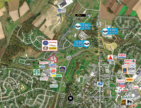 410 Meadow Creek Dr, Westminster, MD - aerial  map view - Image1