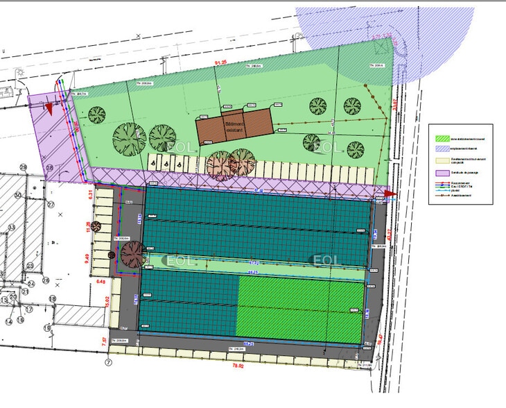 Light Industrial in Meyrargues for sale - Site Plan - Image 1 of 2