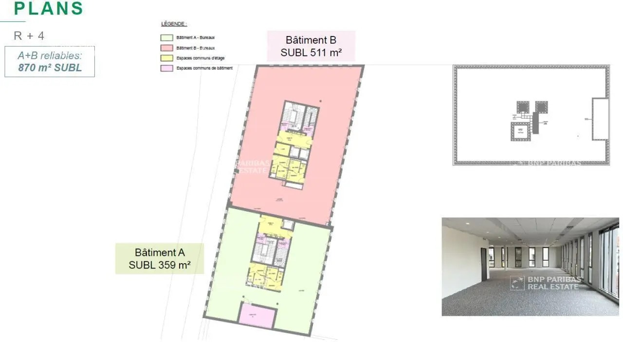 Office in Villeurbanne to rent Floor Plan- Image 1 of 18