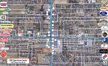 9301 S Western Ave, Oklahoma City, OK - AERIAL  map view