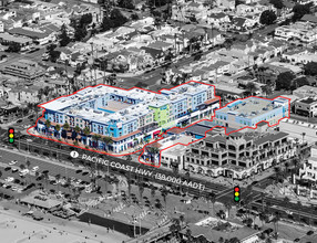 5th St, Huntington Beach, CA - aerial  map view