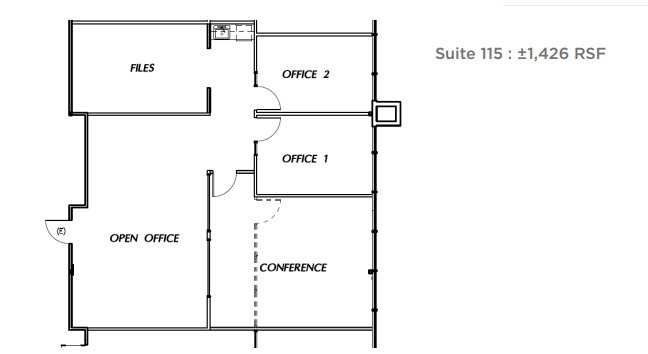 5001 California Ave, Bakersfield, CA for rent Floor Plan- Image 1 of 1