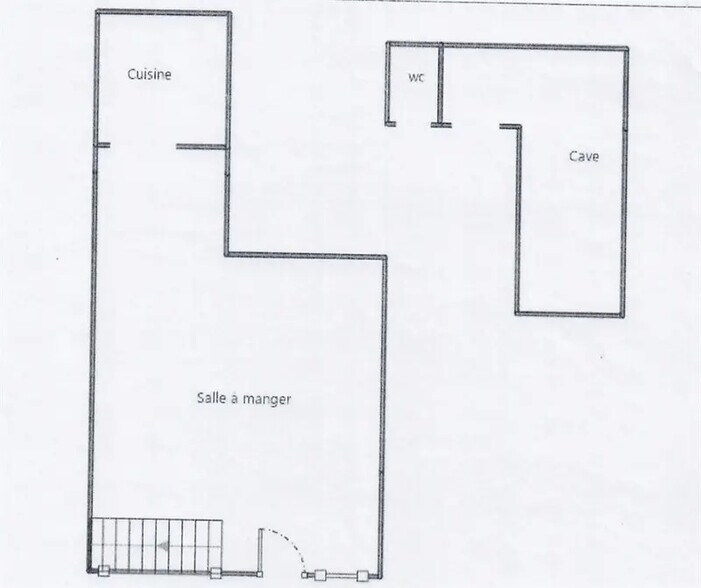 Retail in Paris to rent - Floor Plan - Image 2 of 3