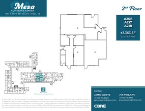 1930 S Alma School Rd, Mesa, AZ to rent Floor Plan- Image 2 of 5