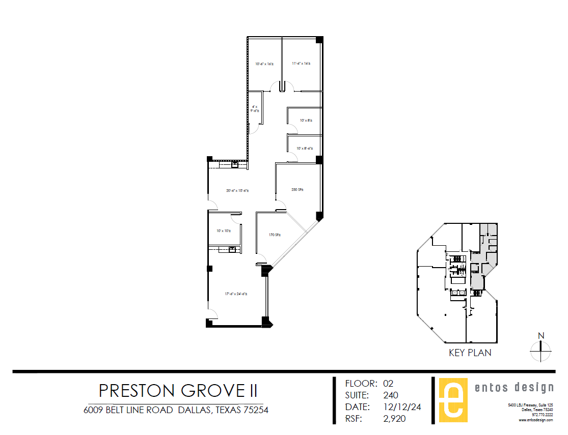 6009 Belt Line Rd, Dallas, TX for rent Floor Plan- Image 1 of 1