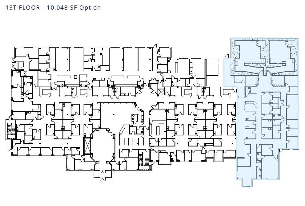 5900 Lake Wright Dr, Norfolk, VA for rent Floor Plan- Image 1 of 2