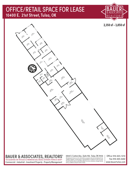 10400 E 21st St, Tulsa, OK for rent - Site Plan - Image 3 of 11