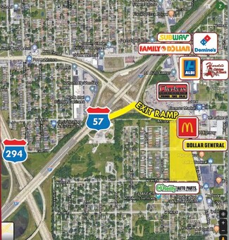 More details for 14800 Dixie Hwy, Harvey, IL - Land for Sale