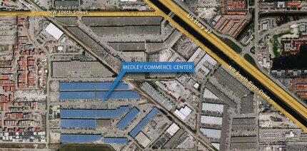 9304-9384 NW 102nd St, Miami, FL - AERIAL map view