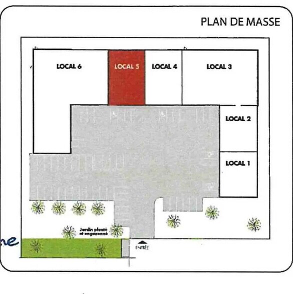 Light Industrial in Montrabé to rent - Site Plan - Image 3 of 3