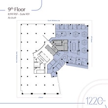 1220 L St NW, Washington, DC to rent Floor Plan- Image 1 of 1