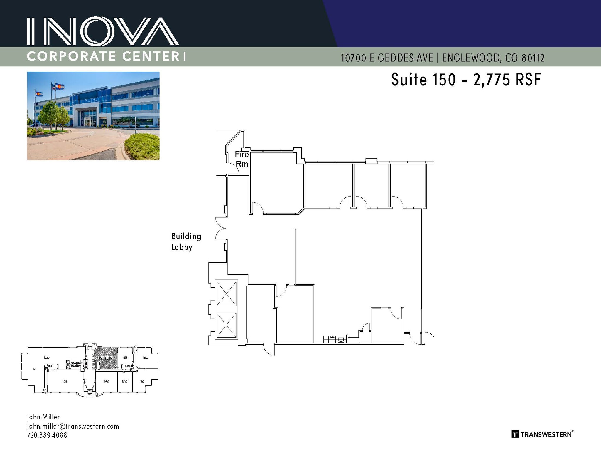 10700 E Geddes Ave, Englewood, CO to rent Floor Plan- Image 1 of 4