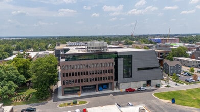 215 NW A St, Bentonville, AR - AERIAL  map view
