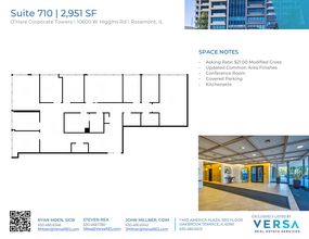 10600 W Higgins Rd, Rosemont, IL for rent Floor Plan- Image 1 of 1