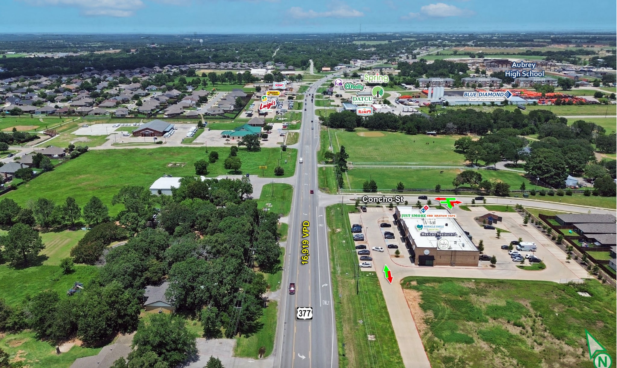 1001 US-377, Aubrey, TX to rent Building Photo- Image 1 of 4