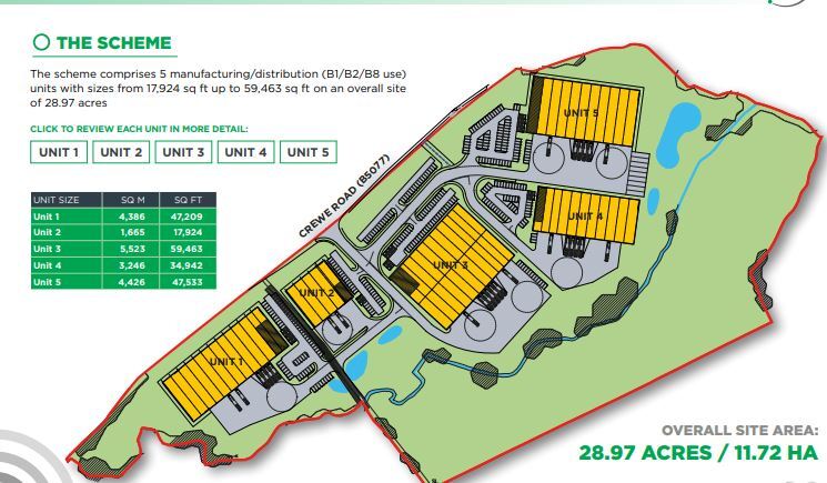 Crewe Rd, Stoke On Trent for rent - Site Plan - Image 2 of 6