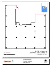 150 York St, Toronto, ON for rent Floor Plan- Image 1 of 1