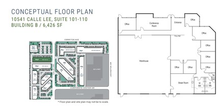 10541 Calle Lee, Los Alamitos, CA for rent Floor Plan- Image 2 of 2