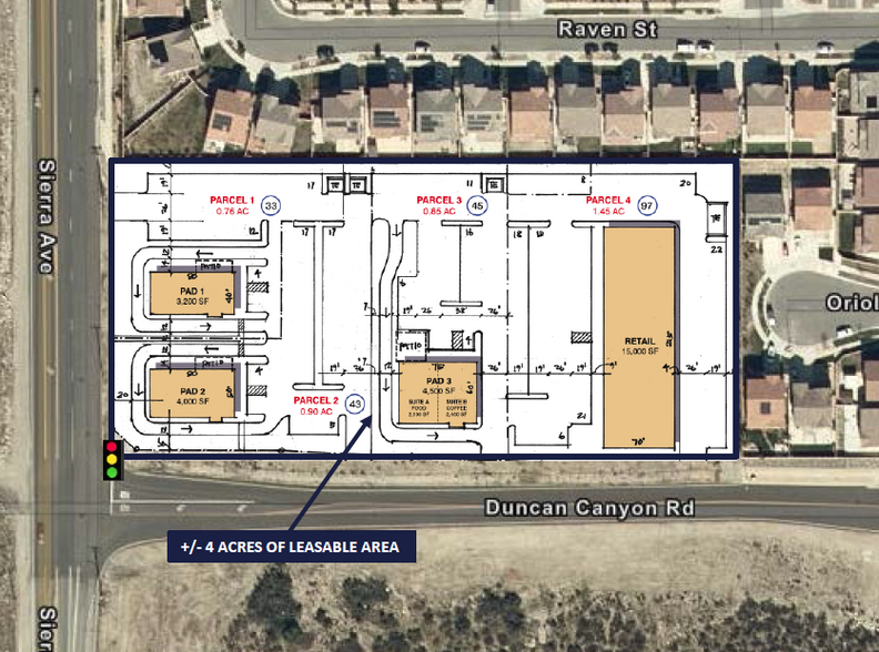 NEC Sierra Ave & Duncan Canyon Rd, Fontana, CA for sale - Building Photo - Image 1 of 1