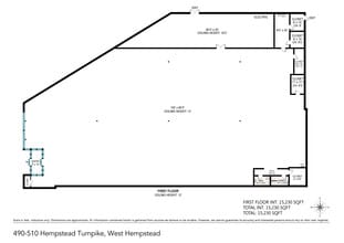 490-520 Hempstead Tpke, West Hempstead, NY to rent Floor Plan- Image 1 of 5