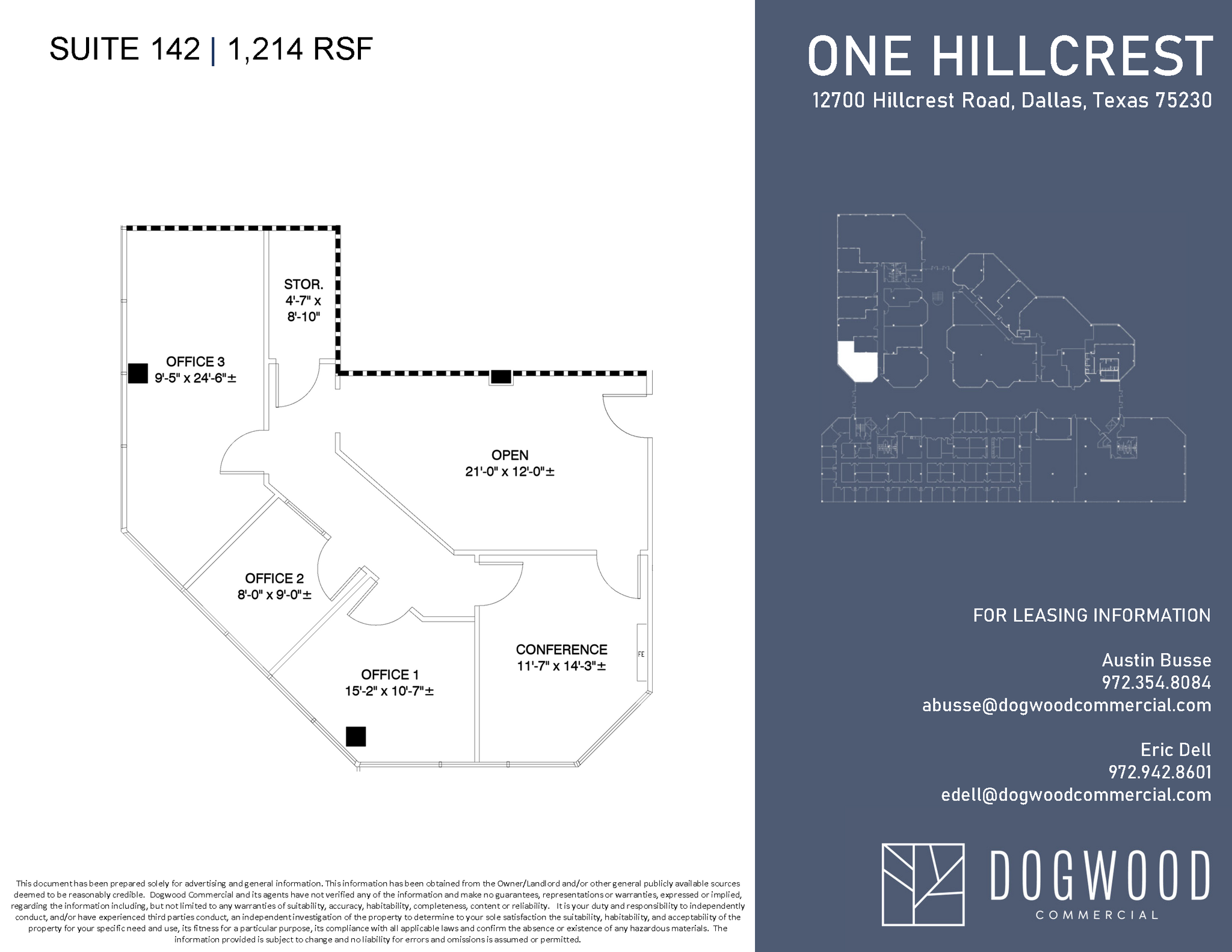 12700 Hillcrest Rd, Dallas, TX for rent Floor Plan- Image 1 of 1