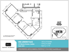 255 Queens Ave, London, ON for rent Floor Plan- Image 1 of 1