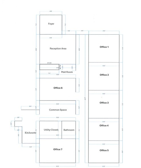 3215 W College Ave, Appleton, WI for rent - Floor Plan - Image 2 of 2