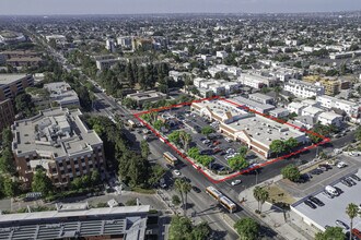 3607-3629 S Vermont Ave, Los Angeles, CA - AERIAL  map view - Image1