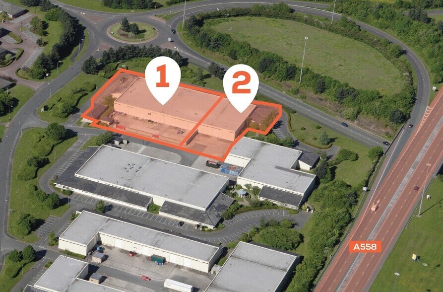 Manor Park Industrial Estate, Runcorn to rent - Aerial - Image 3 of 8