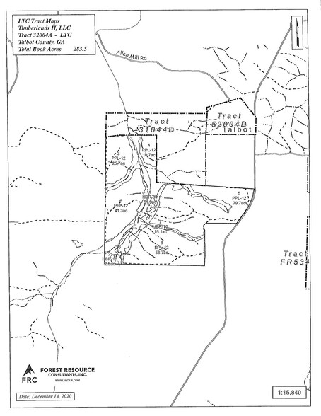 Talbot County Tract 32004A, Talbotton, GA for sale - Site Plan - Image 2 of 2