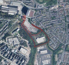 Crumpsall Vale, Manchester, GTM - AERIAL  map view